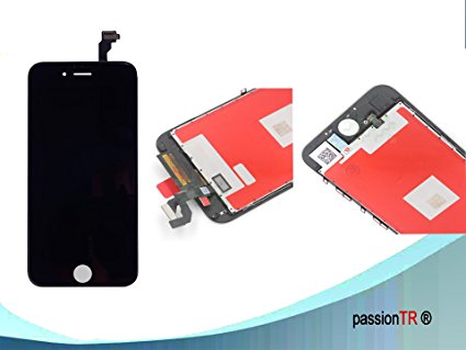 Passiontr Iphone 6s (4.7 Inch) Full Set Replacement Lcd Screen Digitizer - Black