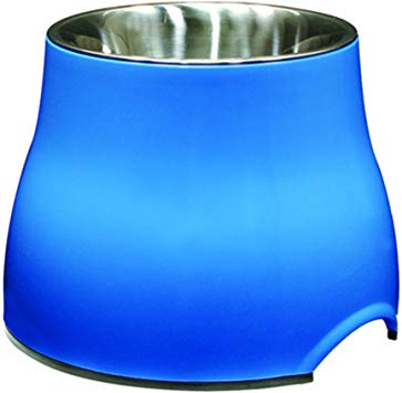 Dogit Elevated Dish, Blue, Small