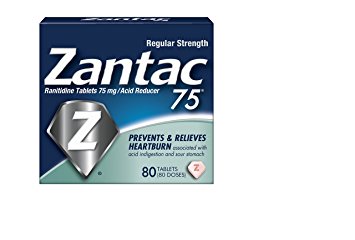 Zantac 75 Acid Reducer Tablets-80 ct