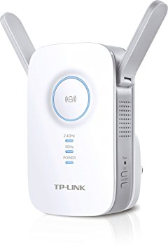 TP-Link AC1200 Wi-Fi Range Extender w/ Gigabit Ethernet Port, Small Footprint w/ Intelligent Signal LED Ring, (RE350)