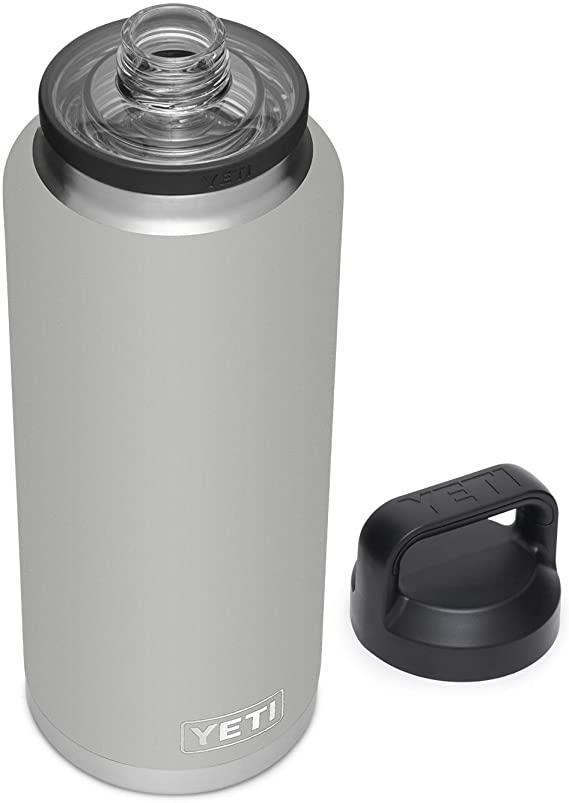 YETI Rambler 46 oz Bottle, Vacuum Insulated, Stainless Steel with Chug Cap