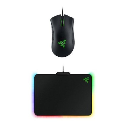 Razer DeathAdder Chroma - Multi-Color Ergonomic Gaming Mouse - 10,000 DPI Sensor   Chroma Gaming Mouse Mat