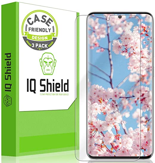 IQ Shield Screen Protector Compatible with Samsung Galaxy S20 (6.2 inch)(3-Pack)(Case Friendly) Anti-Bubble Clear Film