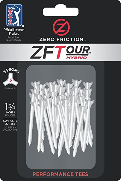 Zero Friction Tour 3-Prong Golf Tees
