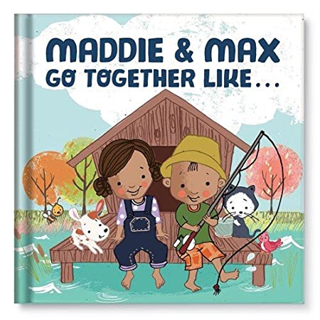 Gift for Siblings, Brother Sister, BFF Best Friends, Custom Book for Kids Boys Girls