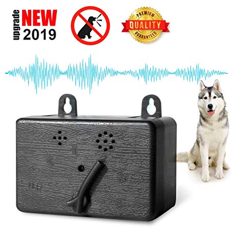 【New Upgrade】 Bark Control Device，Mini Anti Barking Device Indoor/Outdoor Anti-Snoring Ultrasonic Dog Bark Control Sonic Bark Deterrents Stop Barking Safe for All Dogs