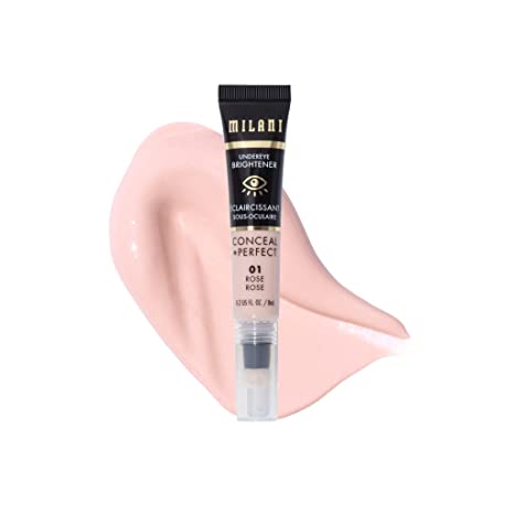 Milani Conceal   Perfect Undereye Brightener for Treating Dark Circles , Face Lift Collection - Rose