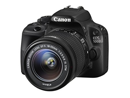 Canon EOS 100D Digital SLR Camera (EF-S 18-55 mm f/3.5-5.6 IS STM Lens, 18 MP, CMOS Sensor, 3 inch LCD)