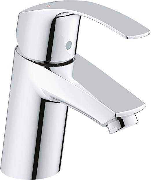 Eurosmart New S-Size Single-Handle Single-Hole Bathroom Faucet Without Pop-Up - 1.2 GPM