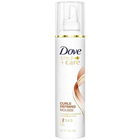 Dove STYLE care Curls Defining Mousse, 2 Soft Hold, 7 oz