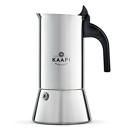 Induction Moka Pot 6 Cup Stainless Steel Espresso Maker & Coffee maker