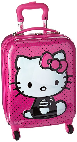 Heys America Unisex Hello Kitty 3D Pop Up Spinner Luggage