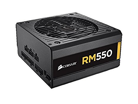 Corsair RM Series, RM550, 550 Watt (550W), Fully Modular Power Supply, 80  Gold Certified