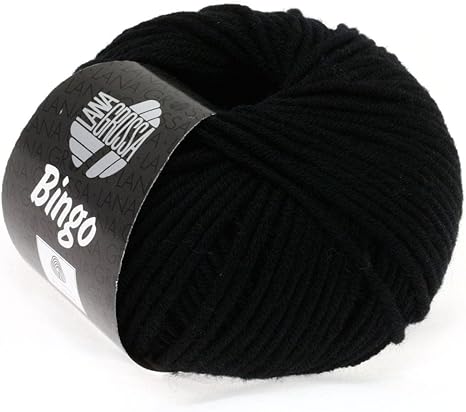 Lana Grossa Bingo, 24 Black Yarn