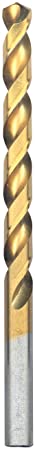 BOSCH TI2146 19/64 In. x 4-3/8 In. Titanium-Coated Drill Bit