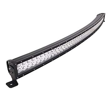 QDY 52" Inch 300W Curved Led Light Bar IP67 Waterproof Truck Light Bar Off Road Led Light Bar for Car, SUV, ATV, Jeep, Truck, Boat …