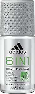 Adidas - 6 in 1 Anti-Perspirant Roll On, desodorante en formato roll on 50 ml