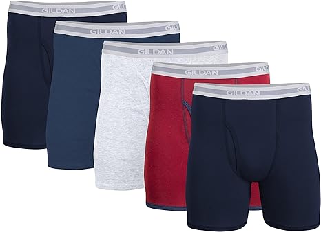 Gildan Men's Underwear Boxer Briefs, Multipack