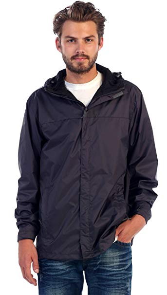 Gioberti Men's Waterproof Rain Jacket