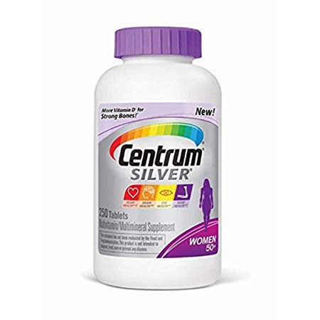 Centrum Silver Women Multivitamin/Multimineral Supplement Tablet (1 Bottle 250ct)