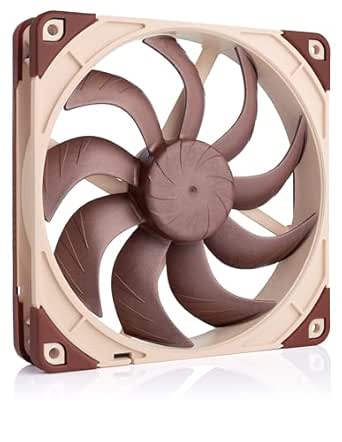 Noctua NF-A14x25 G2 PWM, Premium-Quality Quiet 140mm PC Fan, 4-pin (Brown)