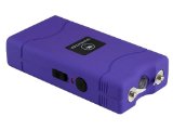 VIPERTEK VTS-880 - 25000000 V Mini Stun Gun - Rechargeable with LED Flashlight Purple