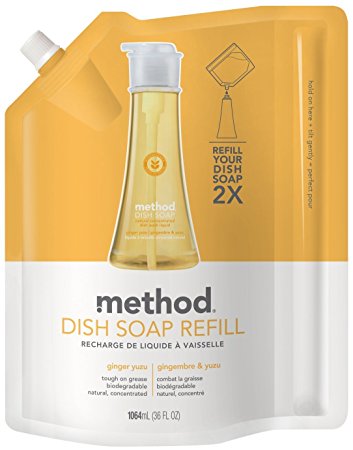 Method Liquid Dish Refill Pouch - 36 oz - Ginger Yuzu