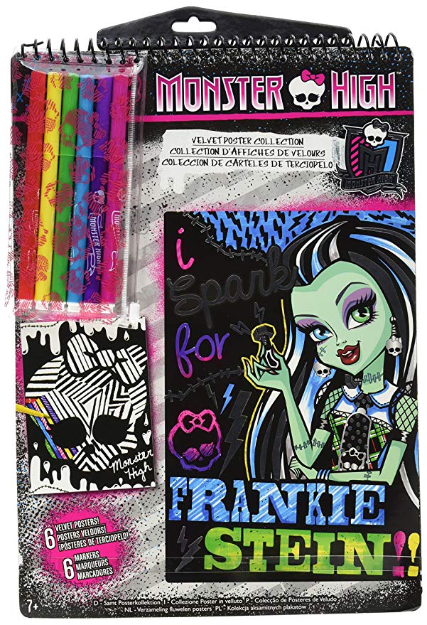 Fashion Angels Monster High Velvet Poster Collection