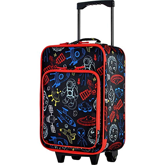 Olympia Kids 17 Inch Carry-On Luggage Black One Size