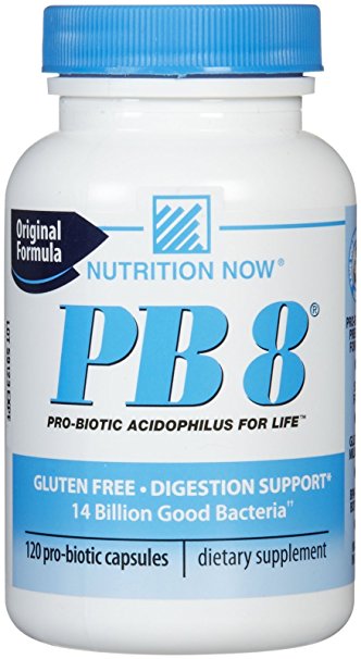 Nutrition Now PB 8 Pro-Biotic Acidophilus Caps-120 ct