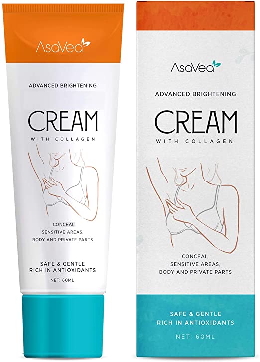 AsaVea Dark Spot Cream Natural Underarm Cream, Instant Result, Crotch & Nipple Dark Spot Corrector