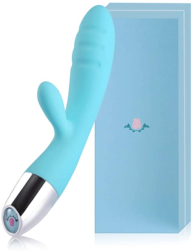 Effective 10 Vibration Mode Wand Massager, Dual Motors Memory Function Silicone Handheld Massager for Relaxing All The Time.