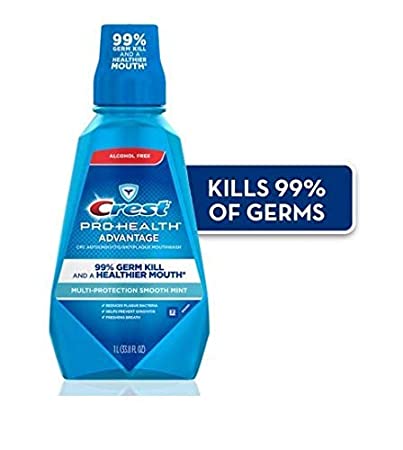 Crest ProHealth Advantage Rinse, Smooth Mint (33.8 fl. oz., 3 pk.)