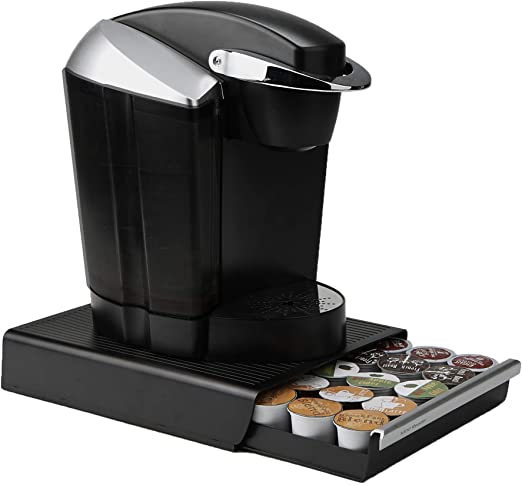 Mind Reader"Coupe" 30-Capacity Coffee Pod Drawer, Black