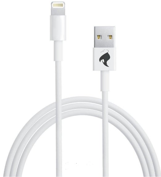 iPhone 6 Charger, High Quality and Durable Charger, 3 ft Lightning Cable 8 Pin Data Sync and USB Charging Cord for iPhone 6 / 6 Plus / 6s / 6s Plus, iPhone 5 / 5s / 5c , iPad Air / Air 2 / Mini / iPod Touch 5th / 7th Generation