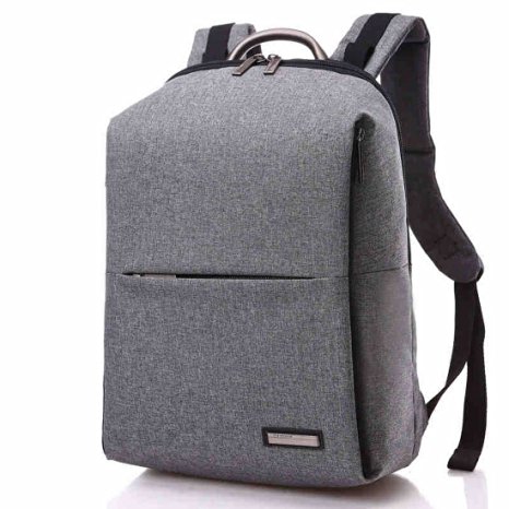 Crazy Ants Waterproof 14 inches Laptop Computer Business Bag Backpack Briefcase Nylon for man,Gray4#558