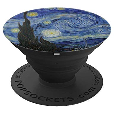 The Starry Night Painting Art Artist Gift - PopSockets Grip and Stand for Phones and Tablets