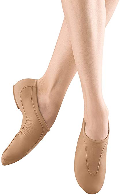 Bloch Dance Women's Pulse Leather and Neoprene Split Sole Jazz Shoe