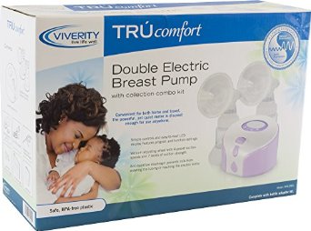 Viverity ROS-DBEL Trucomfort Double Electric Breast Pump with Collection Combo Kit