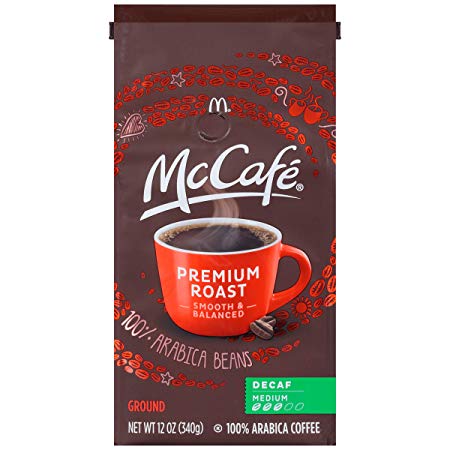 McCafe Coffee Ground Coffee, Premium Medium Roast, 12 Ounce