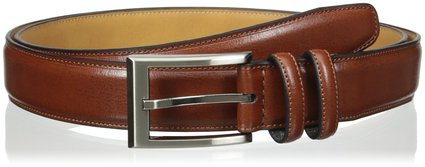 Geoffrey Beene Men's Milled Kid Grain Belt