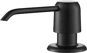 KRAUS Kitchen Soap and Lotion Dispenser in Matte Black, KSD-32MB