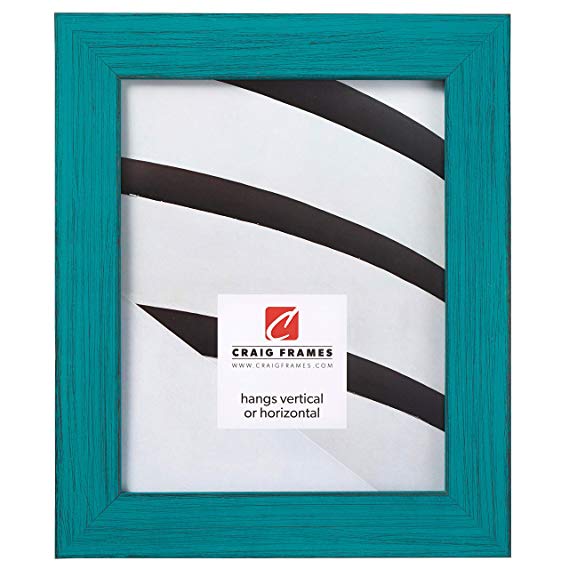 Craig Frames Jasper Picture Frame, 24 x 36 Inch, Country French Teal