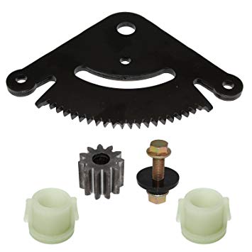 CALTRIC STEERING SECTOR & PINION GEAR w/BUSHINGS FIT JOHN DEERE LA130 LA135 LA140 LA145