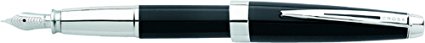 Cross Aventura Onyx Black Fountain Pen with Medium Nib (AT0156-1MS)