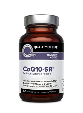 Powerful CoQ10 Supplement–Sustained Released MicroActive CoQ10 for Enhanced Absorption – 100mg of CoQ10 Per Capsule Supports Cardiovascular, Immune, Energy & Heart Health–60 Vegetable Capsules