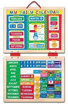 Melissa & Doug My First Daily Magnetic Calendar