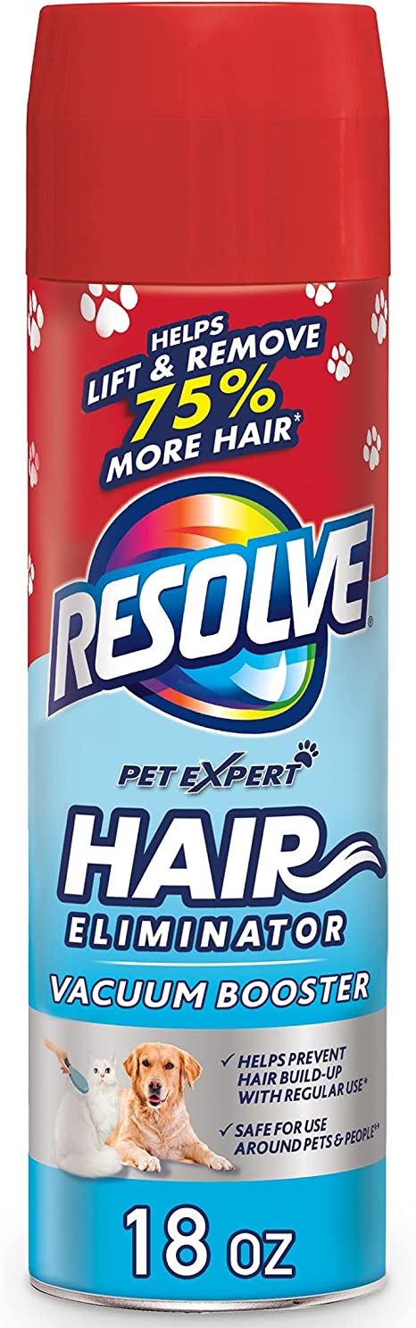 Resolve Pet Hair Eliminator Carpet Cleaner & Vacuum booster, 18 Oz