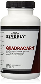 Beverly International Quadracarn Tablets, 120 Count