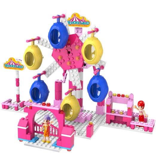 Ztrend Wonderland Standard Ferris Wheel Geared Motion Building Block Toy Set